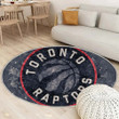 Toronto Raptors Rug Round, Rugs - Canadian Basketball Club Geometric Rug Round Living Room, Carpet, Rug