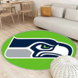 Seahawks Rug Round, Rugs - Green Seattle Seahawks Rug Round Living Room, Carpet, Rug