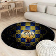 Los Angeles Rams Newrug Round, Rugs - Glitter Nfl Rug Round Living Room, Carpet, Rug