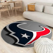 Houston Texansrug Round, Rugs - Football Esports Texas Rug Round Living Room, Carpet, Rug