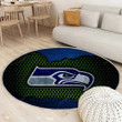 Seattle Seahawksrug Round, Rugs - Nfl American Football Nfc Rug Round Living Room, Carpet, Rug