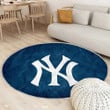 New York Yankeesrug Round, Rugs - Baseball Ny Yankees Rug Round Living Room, Carpet, Rug