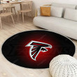 Falcons Rug Round, Rugs - Atlanta Atlanta Falcons Atlanta Rug Round Living Room, Carpet, Rug