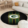 Green Bay Packersrug Round, Rugs - Football Nfl 2001 Rug Round Living Room, Carpet, Rug