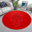 Manchester United Fcrug Round, Rugs - Manchester Rug Round Living Room, Carpet, Rug
