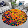 Colorful Mosaicrug Round, Rugs - Artwork Rug Round Living Room, Carpet, Rug