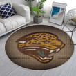 Jacksonville Jaguars Teamrug Round, Rugs - Rug Round Living Room, Carpet, Rug