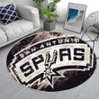 San Antonio Spurs Grunge American Basketball Clubrug Round, Rugs - Paint Splashes Nba Rug Round Living Room, Carpet, Rug