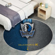 Dallas Mavericksrug Round, Rugs - Basketball Club Nba Basketball Rug Round Living Room, Carpet, Rug