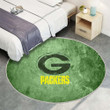 Green Bay Packersrug Round, Rugs - Nfl1002 Rug Round Living Room, Carpet, Rug