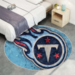 Tennessee Titansrug Round, Rugs - Geometric American Football Club Rug Round Living Room, Carpet, Rug