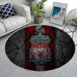 Liverpool Fc Logorug Round, Rugs - Liverpool Rug Round Living Room, Carpet, Rug