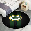 Green Bay Packersrug Round, Rugs - Football Nfl 2001 Rug Round Living Room, Carpet, Rug