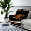 Anaheim Ducks  Cozy Blanket - Cool  Soft Blanket, Warm Blanket