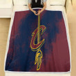 Basketball Fleece Blanket - Cleveland Cavaliers Nba  Soft Blanket, Warm Blanket