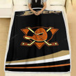 Anaheim Ducks  Fleece Blanket - Cool  Soft Blanket, Warm Blanket