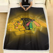 Blackhawks - Live  Fleece Blanket - Colourful Chicago Blackhawks 6 Soft Blanket, Warm Blanket