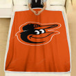 Baltimore Orioles Fleece Blanket - Mlb Baseball1006  Soft Blanket, Warm Blanket