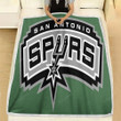 Basketball Fleece Blanket - San Antonio Spurs Crest2006 Soft Blanket, Warm Blanket