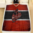 Baltimore Orioles Mlb Fleece Blanket - Baseball Usa Major League Baseball Soft Blanket, Warm Blanket