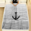 Anchor Fleece Blanket - Kraken Seattle1001  Soft Blanket, Warm Blanket