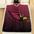 Arizona Cardinals Fleece Blanket - Arizona Bird Black Soft Blanket, Warm Blanket