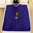 Basketball Fleece Blanket - Phoenix Suns Crest  Soft Blanket, Warm Blanket