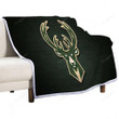 Basketball Milwaukee Bucks Nba K  Sherpa Blanket - Nba Basketball  Soft Blanket, Warm Blanket