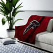 Atlanta Falcons Cozy Blanket - Grunge Nfl American Football Soft Blanket, Warm Blanket