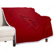 Atlanta Falcons Sherpa Blanket - American Football Club 3D Red  Soft Blanket, Warm Blanket