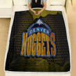 Denver Nuggets Fleece Blanket - Nba Basketball Western Conference Soft Blanket, Warm Blanket