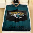 Jacksonville Jaguars Fleece Blanket - Afc Black Florida Soft Blanket, Warm Blanket