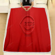 Cincinnati Reds Fleece Blanket - American Baseball Club 3D Red  Soft Blanket, Warm Blanket