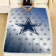 Dallas Cowboys Fleece Blanket - Dak Eua Football Soft Blanket, Warm Blanket