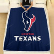 Houston Texans Football Fleece Blanket - Houston Football Texans Soft Blanket, Warm Blanket