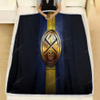 Denver Nuggets Fleece Blanket - Golden Nba Blue Metal  Soft Blanket, Warm Blanket