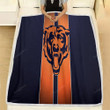 Chicago Bears Fleece Blanket - Bears Chicago Nfl  Soft Blanket, Warm Blanket