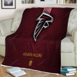 Atlanta Falcons American Football  Sherpa Blanket - Georgia Usa  Soft Blanket, Warm Blanket