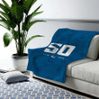 50Th Season  Cozy Blanket - Nhl Vancouver Canucks  Soft Blanket, Warm Blanket