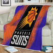 Basketball Sherpa Blanket - Phoenix Suns Nba  Soft Blanket, Warm Blanket