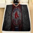 Boston Red Sox Fleece Blanket - Mlb Baseball Usa Soft Blanket, Warm Blanket