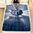 Memphis Grizzlies Fleece Blanket - Basketball Grizzlies Memphis Soft Blanket, Warm Blanket