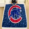 Chicago Cubs1003 Fleece Blanket -  Soft Blanket, Warm Blanket