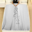 Chicago White Sox Fleece Blanket - American Baseball Club 3D White  Soft Blanket, Warm Blanket