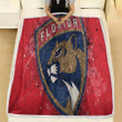 Florida Panthers American Hockey Club Fleece Blanket -  Soft Blanket, Warm Blanket