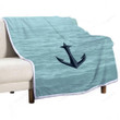 Anchor Sherpa Blanket - Kraken Seattle1002  Soft Blanket, Warm Blanket