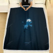 Detroit Lions Fleece Blanket - American Football Club Nfl Blue Soft Blanket, Warm Blanket