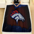 Denver Broncos Fleece Blanket - Nfl American Football Afc Soft Blanket, Warm Blanket
