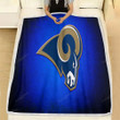 Football Fleece Blanket - Los Angeles Rams1014  Soft Blanket, Warm Blanket