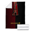 Arizona Diamondbacks American Baseball Club Cozy Blanket - Leather Mlb Phoenix Soft Blanket, Warm Blanket